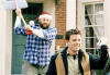 James Gandolfini and Ben Affleck in Dreamworks' Surviving Christmas