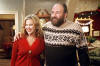 Catherine O'Hara and James Gandolfini as Christine and Tom Valco, who rent their family out for the holidays to a single man who is willing to pay  and pay big  for an old-fashioned family Christmas in DreamWorks Surviving Christmas