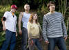 Jon Abrahams , Chad Michael Murray , Elisha Cuthbert and Jared Padalecki in Warner Bros. Pictures' House of Wax