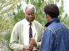 Ossie Davis and Mario Van Peebles in Sony Pictures Classics' Baadasssss!