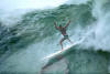 Greg Noll in Waimea Bay, Hawaii for Sony Pictures Classics' Riding Giants